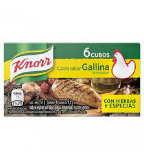 CALDO KNORR GALLINA x6