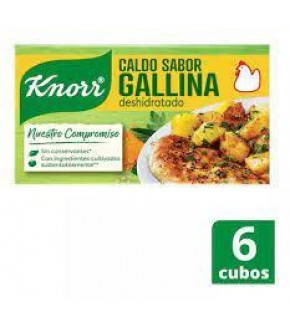 CALDO KNORR GALLINA X6