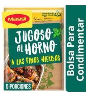MAGGI BOLSA P/POLLO FINAS HIERBAS 24G