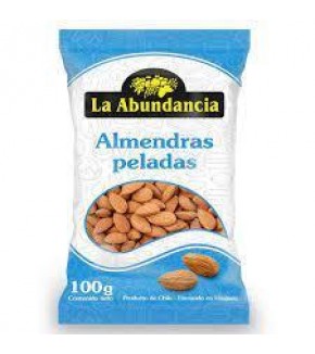 ALMENDRAS PELADAS LA ABUNDANCIA 100G
