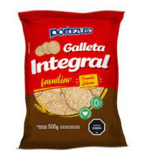 PORTEZUELO GALLETA INTEGRAL 500G