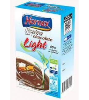 POSTRE HORNEX LIGHT CHOCOLATE
