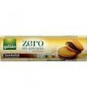 GALLETAS RELLENAS ZERO S/AZ 250 G