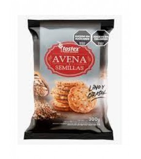 GALLETITAS TOSTEX AVENA Y SEMILLAS