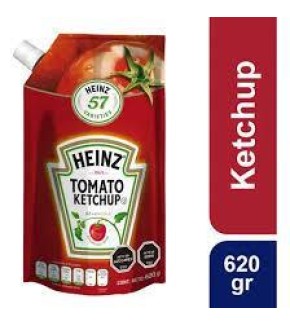 KETCHUP HEINZ DOY PACK 620G
