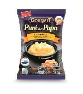 GOURMET PURE PAPAS COMP. QUESO 120G