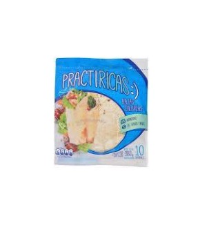 TORTILLAS PRACTIRICAS BAJA EN CALORIAS x10