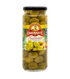 ACEITUNAS EMIGRANTE C/CAROZO FRASCO 200G