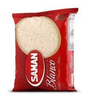 ARROZ SAMAN BLANCO 500G