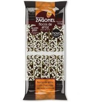 ZAGONEL GALLETITAS ARROZ CHOCOLATE 80G