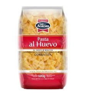 LAS ACACIAS FIDEOS CORBATITA 500G