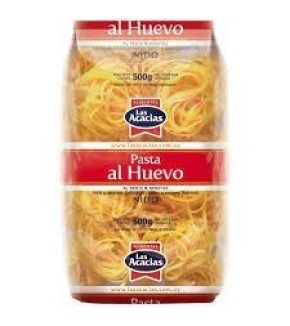 LAS ACACIAS FIDEOS NIDO 500G