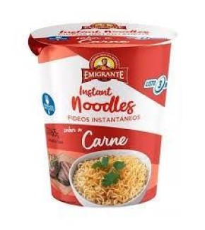 EMIGRANTE CUP NOODELS CARNE 65G