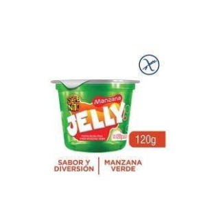 SERENITO GELATINA MANZANA VERDE 120G SERENITO GELATINA MANZANA VERDE 120G