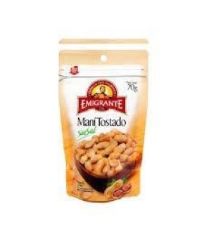 EMIGRANTE MANI TOSTADO S/SAL 70G