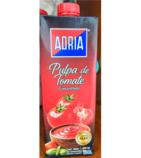 PULPA DE TOMATE ADRIA 1020KG