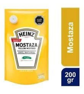 MOSTAZA HEINZ DP 200GR