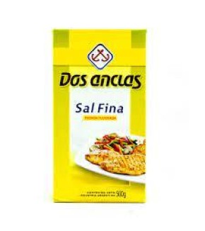 DOS ANCLAS SAL FINA 500G