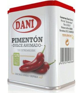 DANI PIMENTON AHUMADO 75G DANI PIMENTON AHUMADO 75G