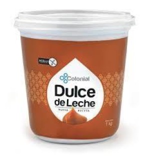 DULCE DE LECHE COLONIAL 1KG DULCE DE LECHE COLONIAL 1KG