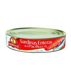 SARDINAS EN SALSA DE TOMATE EMIG.420G