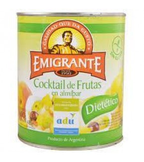 EMIGRANTE COCKTAIL FRUTA ADU 800G