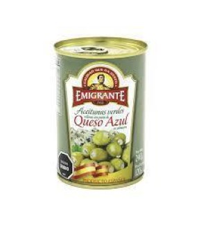 ACEITUNAS EMIGRANTE RELL QUESO AZUL 240