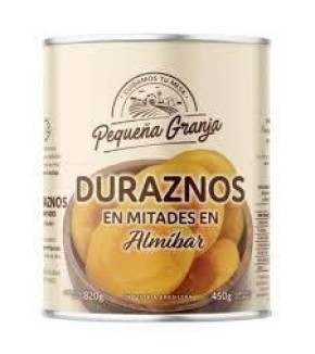PEQ GRANJA DURAZNO EN ALMIBAR 830G