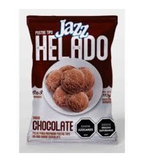 JAZZ HELADO PARA PERAPARAR CHOCOLATE 100G