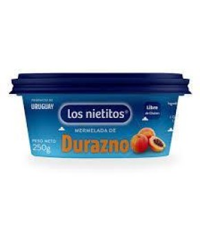 LOS NIETITOS MERMELADA DURAZNO 250G