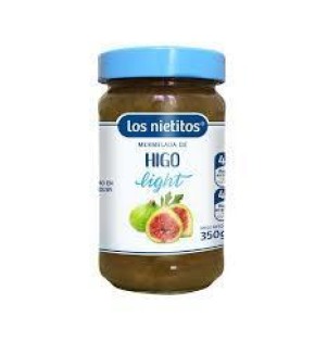 LOS NIETITOS MERM. HIGOS LIGHT 350G