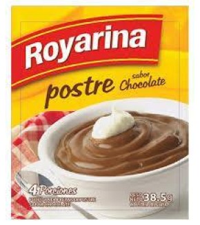 ROYARINA POSTRE CHOCOLATE 4P