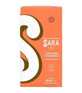 YERBA SARA CURCUMA Y PIMIENTA 500G