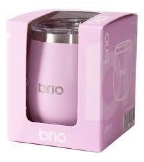 BRIO MATE ACERO LILA CON TAPA 236ML