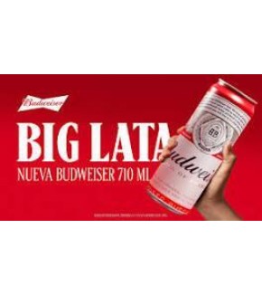 BUDWEISER LATA 710ML