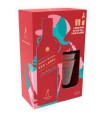 PROMO JOHNNIE RED LABEL 1L + 2 VASOS ALUMINIO