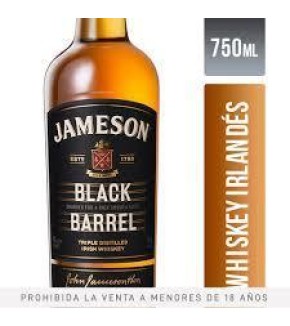 WHISKY JAMESON BLACK BARREL 750ML