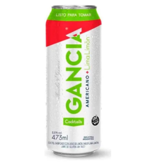GANCIA AMERICANO LIMA LIMON 473ML GANCIA AMERICANO LIMA LIMON 473ML