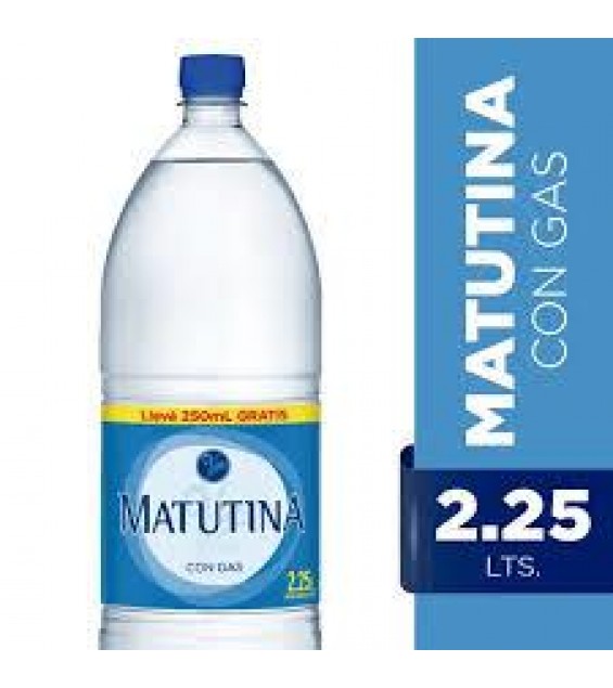 MATUTINA  2.5 LT CON GAS