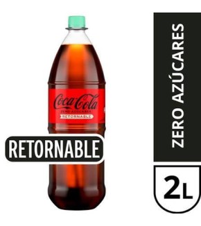 COCA COLA ZERO RET.  2 LT