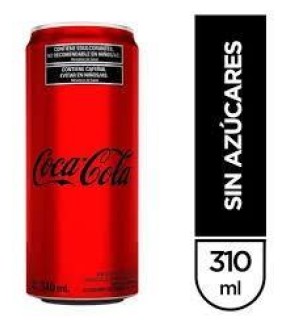 COCA COLA ZERO LATA 310ML