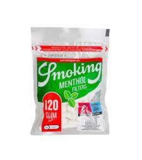 SMOKING MENTHOL FILTRO x120