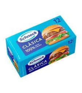 SCHNECK HAMBURGUESAS x12