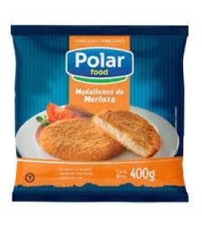 POLAR FOOD MEDALLONES DE MERLUZA 400G