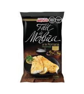 ARTICO MILANESA DE MERLUZA A LA ROMANA 500G