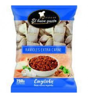 RAVIOLES EXTRA CARNE EL BUEN GUSTO