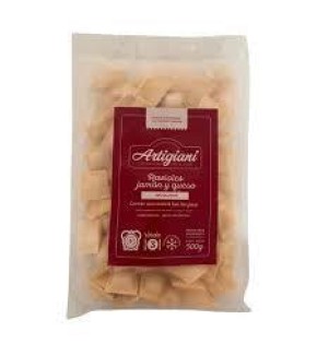 ARTIGIANI RAVIOLES JYQ SIN GLUTEN 500G