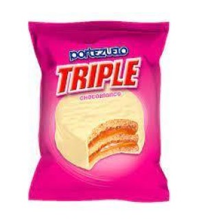 ALFAJOR PORTEZUELO TRIPLE BLANCO