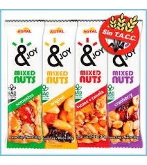 JOY&AGTAL BARRA DE FRUTOS SECOS 30G