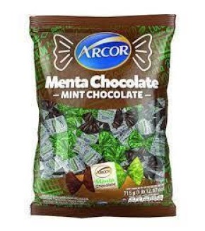 CARAMELOS MENTA CHOCOLATE 140G